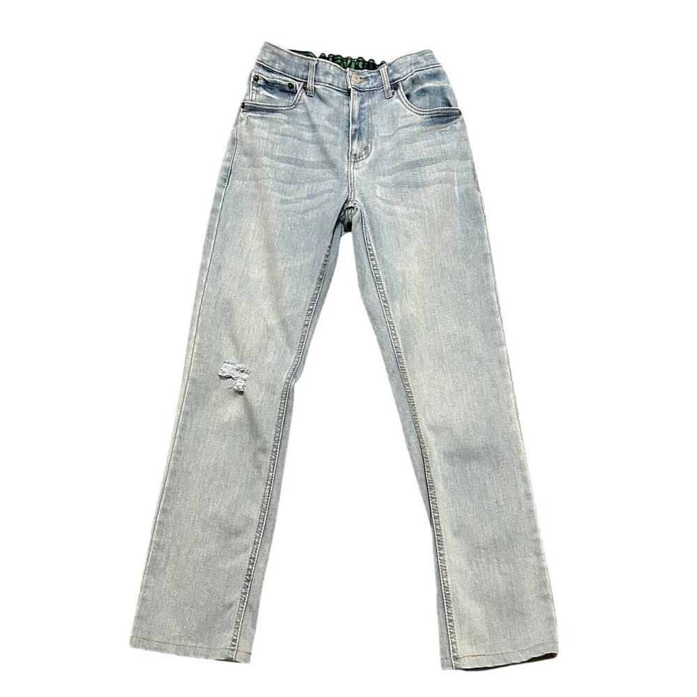 Levi's 511 Slim Fit Flex Light Wash Jeans Boys 16 Reg Adjustable Waist